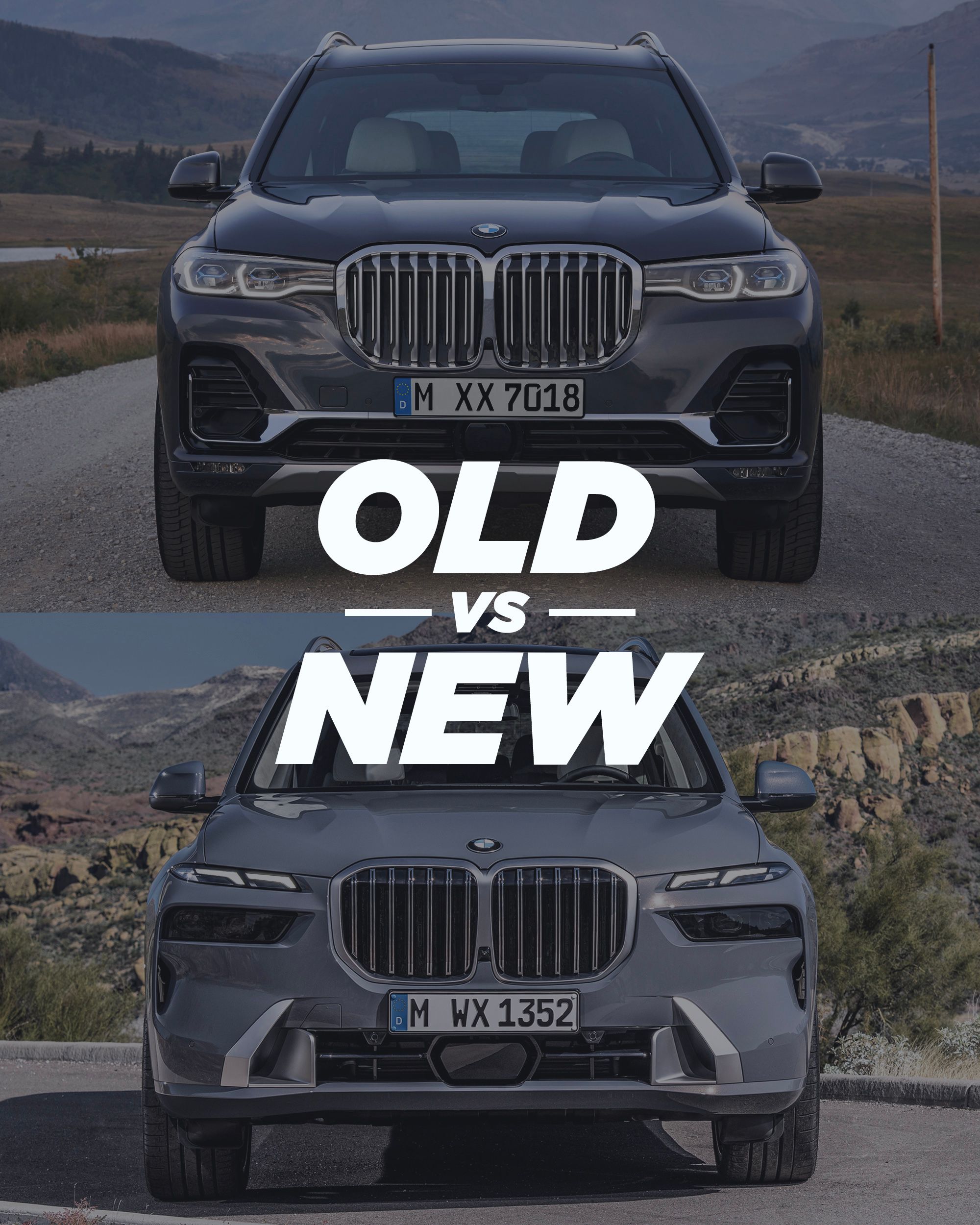 So sánh nội ngoại thất BMW X7 phiên bản trước và sau facelift