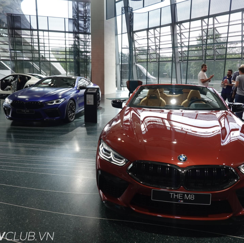 Cận cảnh cặp đôi BMW M8 Coupe và Convertible 2020 mình mới được chiêm ngưỡng