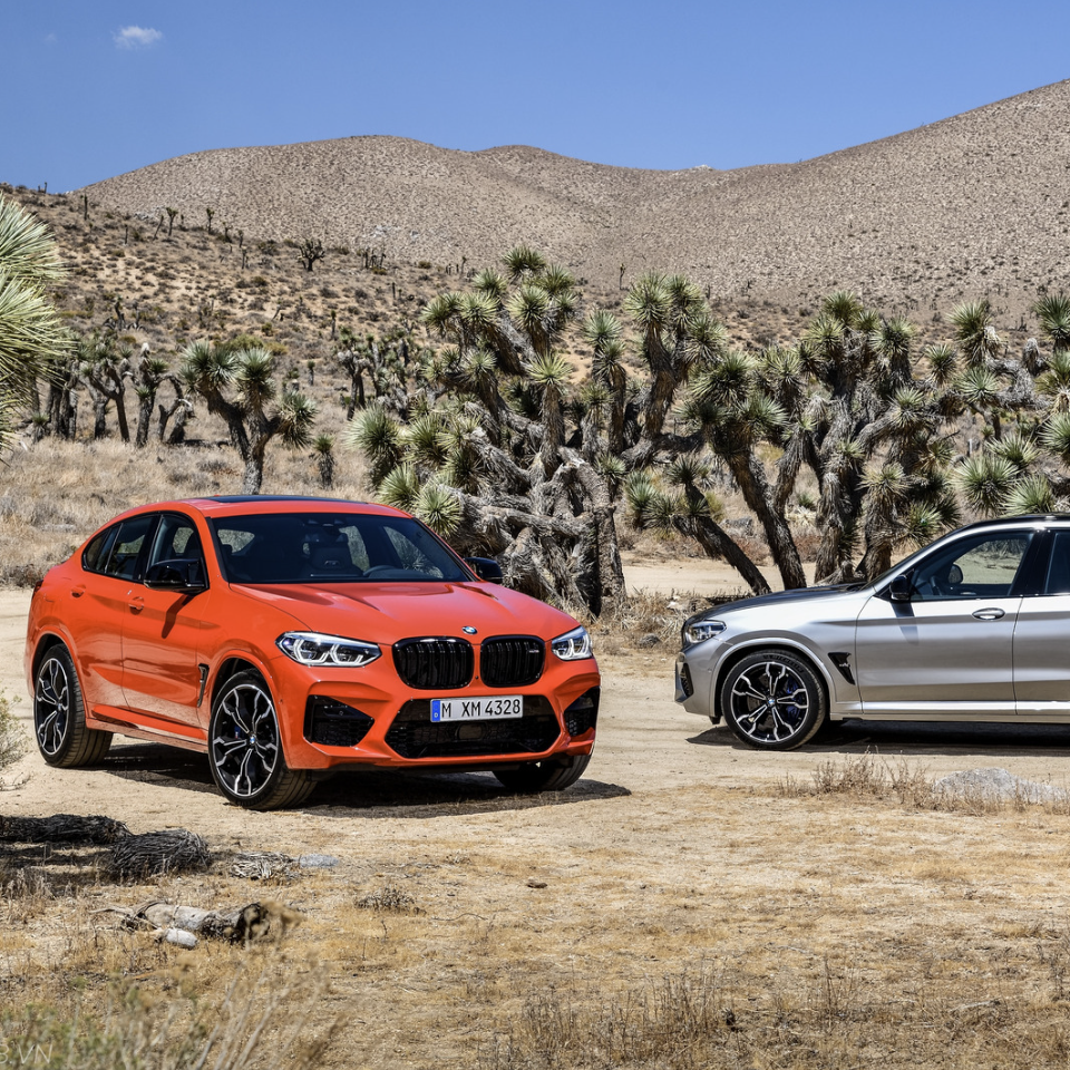 Siêu SUV cỡ trung 480 mã lực BMW X3M và X4M 2019 chính thức ra mắt