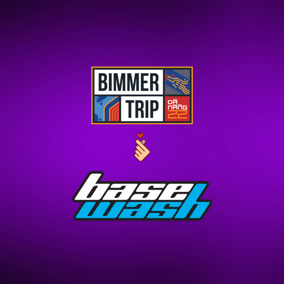 BaseWash Đà Nẵng miễn phí dịch vụ rửa xe cho sự kiện BIMMERTRIP 2022