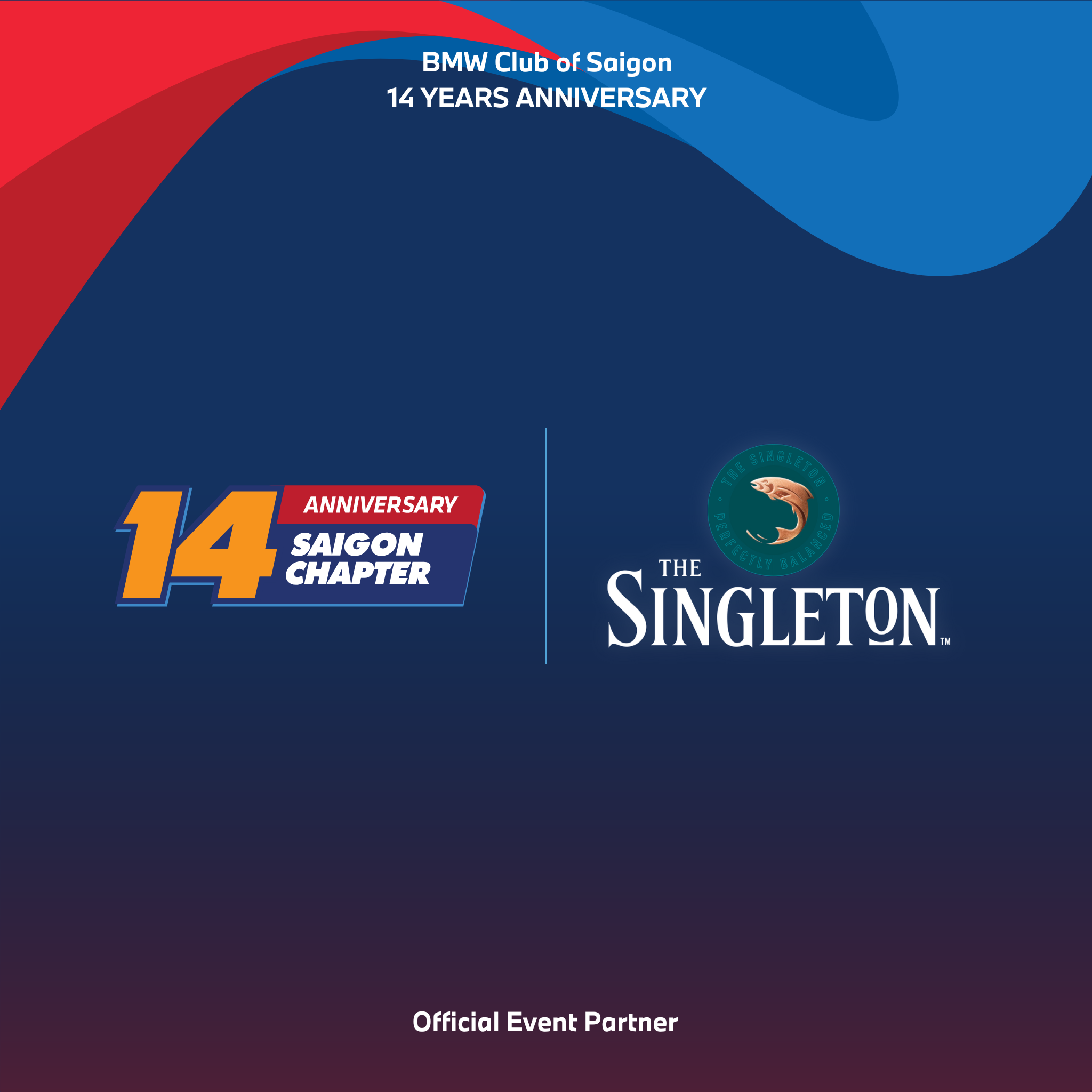 SINGLETON - Đối tác đồng hành chính thức của BMW Club of Saigion tại Sự kiện Sinh nhật lần thứ 14