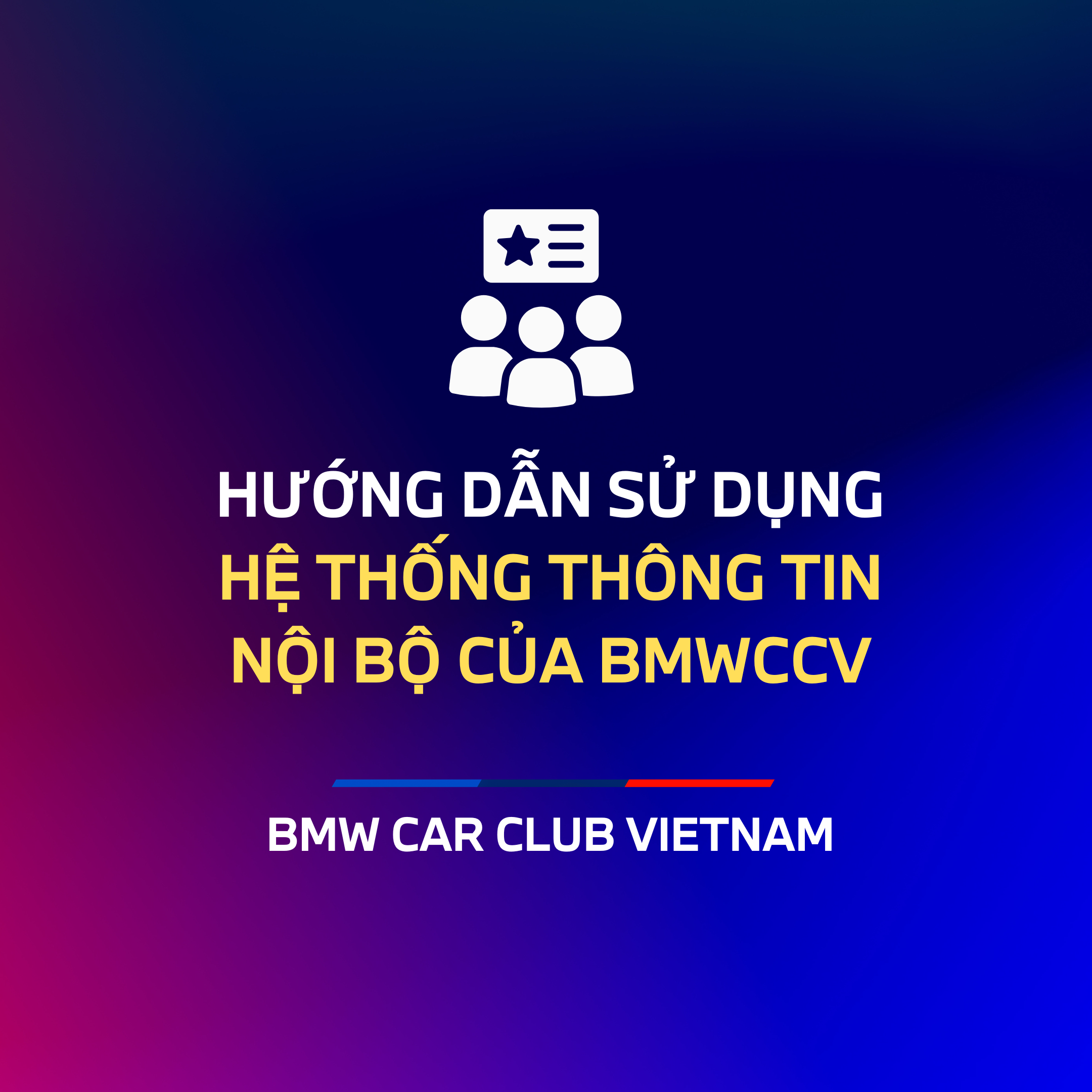 Cách truy cập vào hệ thống THÔNG TIN NỘI BỘ của BMWCCV