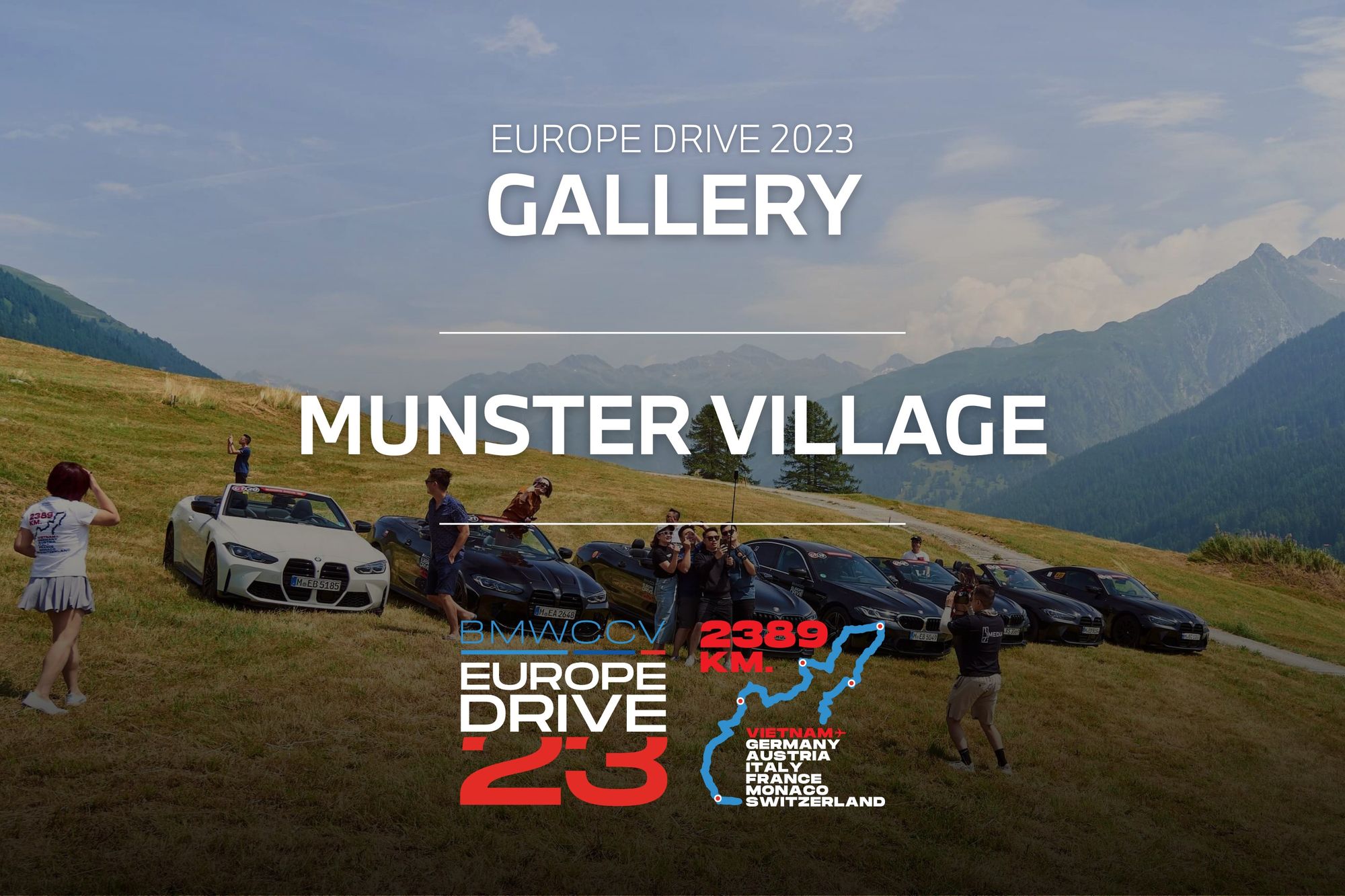 [GALLERY - EUROPE DRIVE '23] Điểm dừng chân bất ngờ tại làng Munster