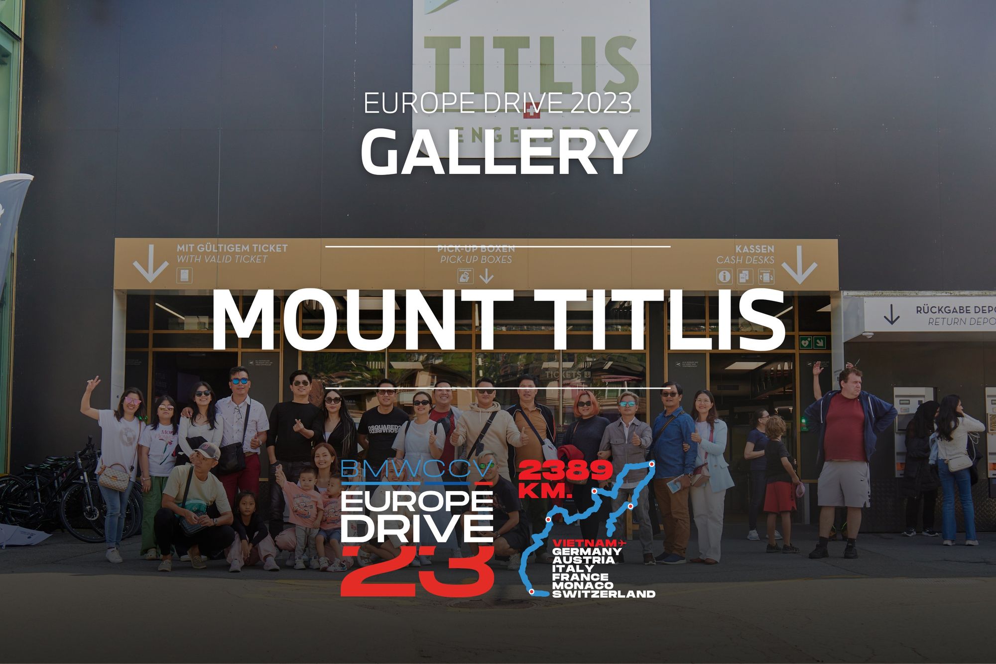 [GALLERY - EUROPE DRIVE '23] Tham quan làng cổ và núi tuyết ở Thụy Sỹ