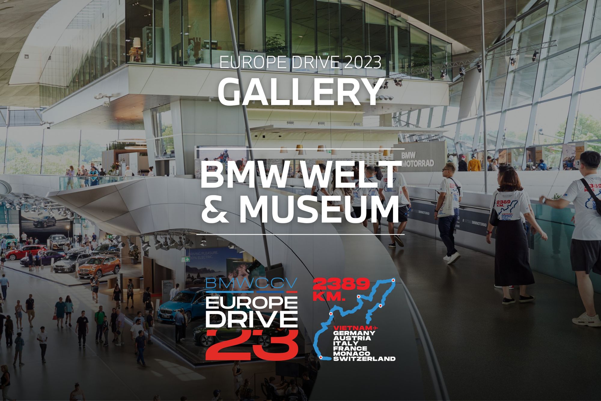 [GALLERY - EUROPE DRIVE '23] Tham quan BMW Welt và BMW Museum