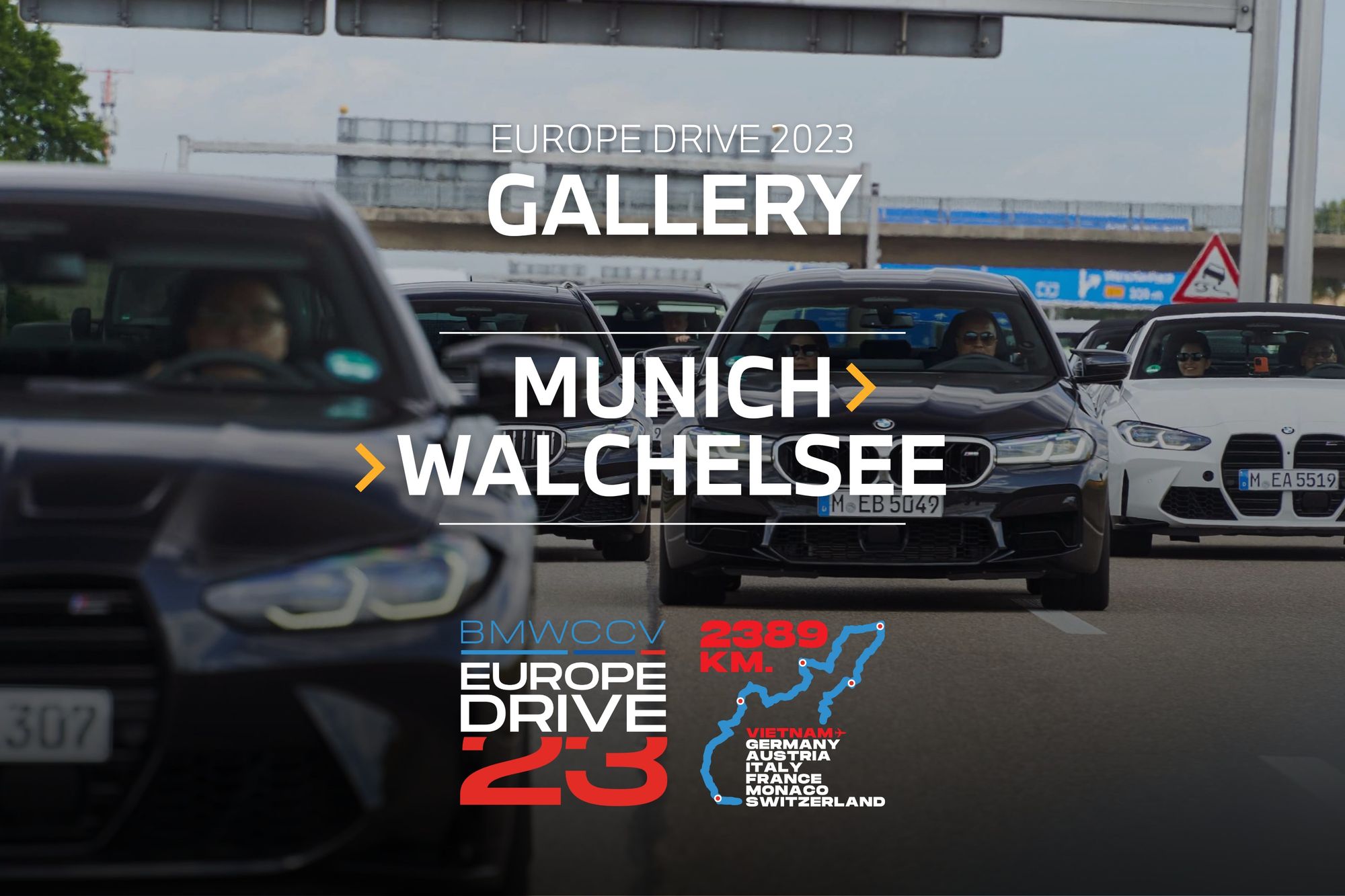 [GALLERY - EUROPE DRIVE '23] Nhận xe, khởi hành từ Munich tới hồ Walchen