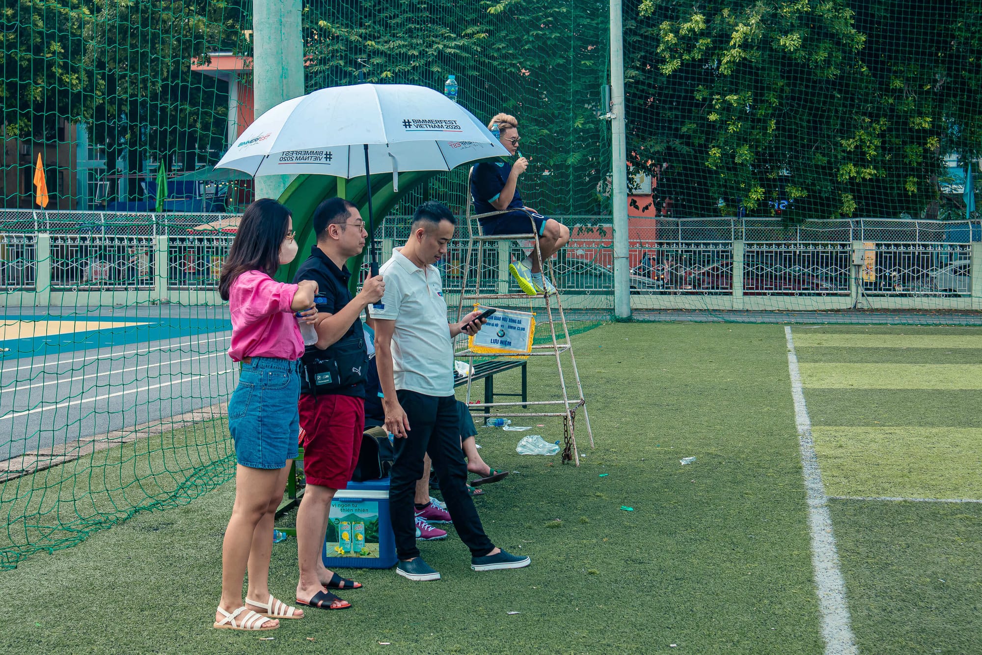 Giao lưu bóng đá giữa BMW Club of Hanoi và THACO BMW