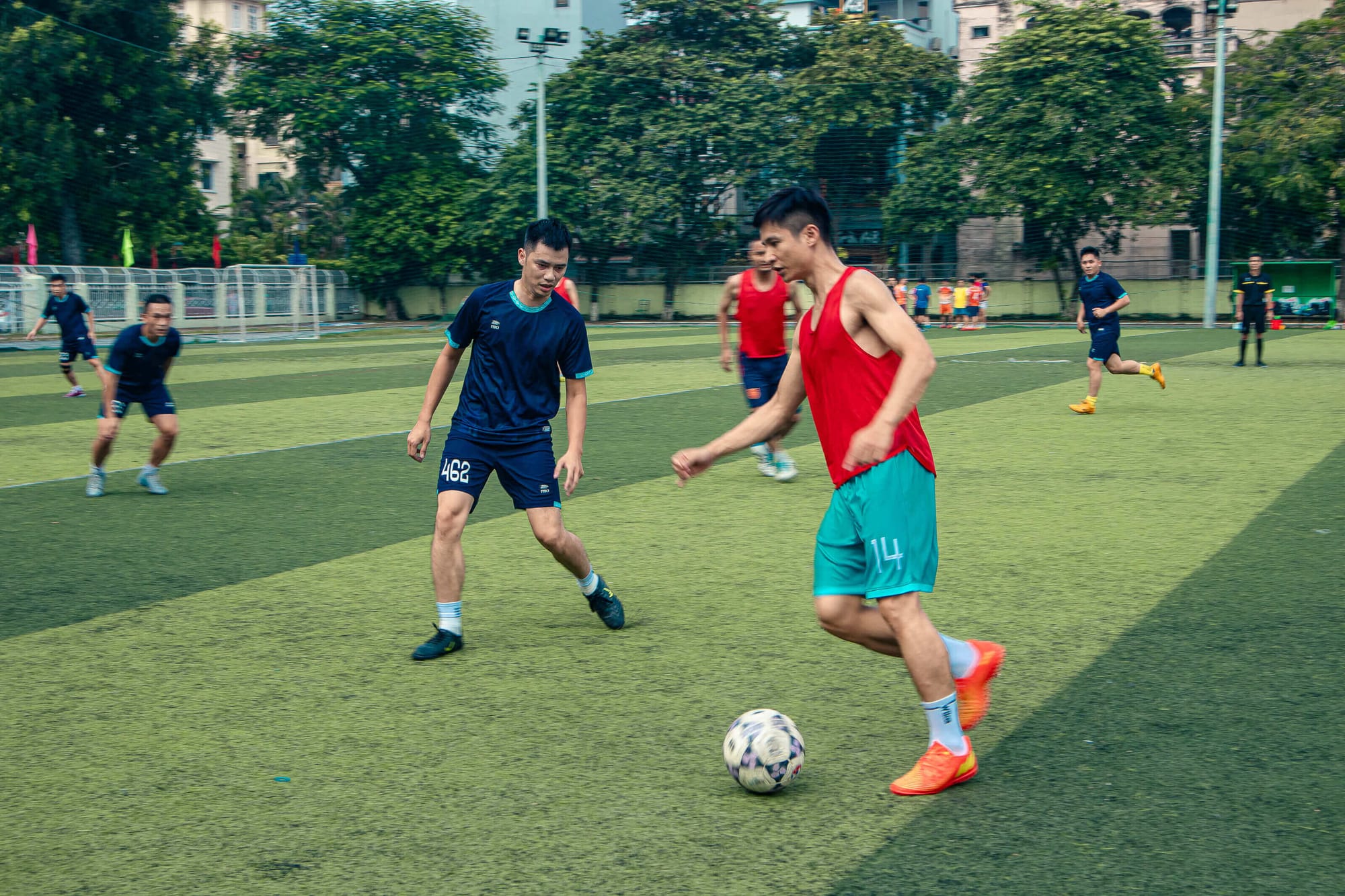 Giao lưu bóng đá giữa BMW Club of Hanoi và THACO BMW