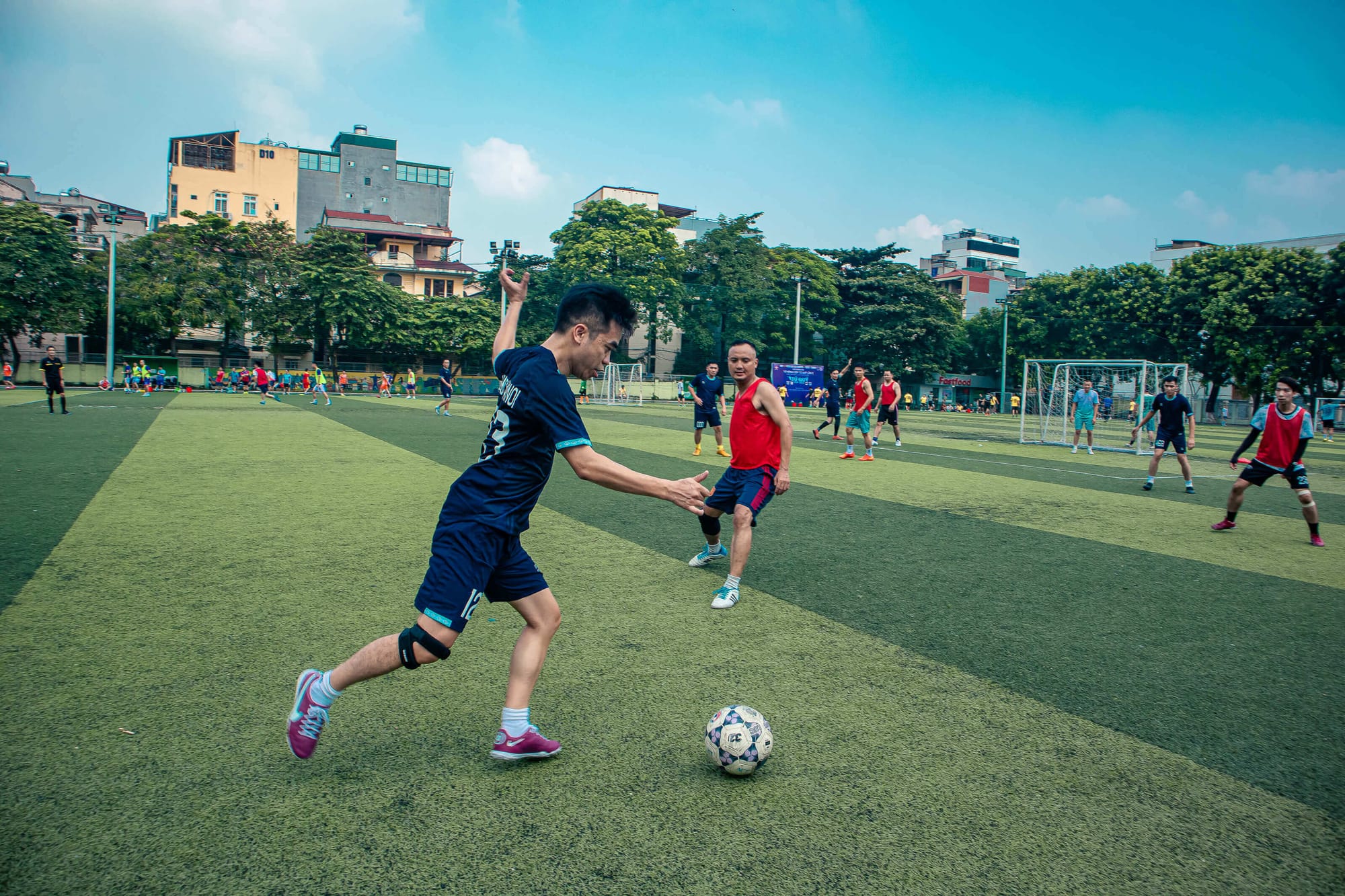 Giao lưu bóng đá giữa BMW Club of Hanoi và THACO BMW