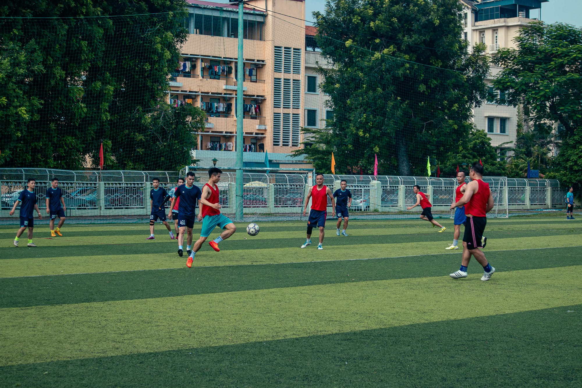 Giao lưu bóng đá giữa BMW Club of Hanoi và THACO BMW