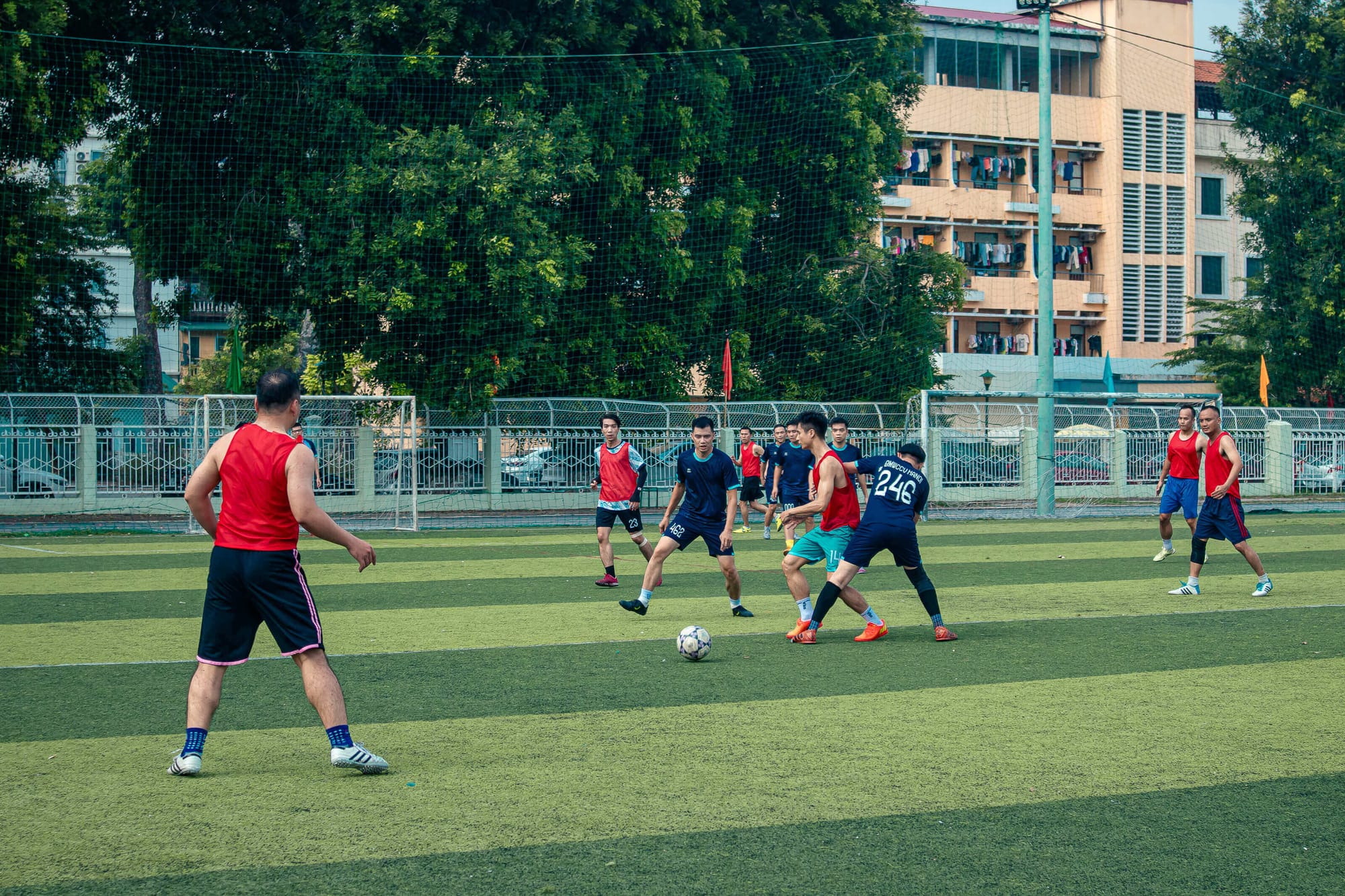 Giao lưu bóng đá giữa BMW Club of Hanoi và THACO BMW