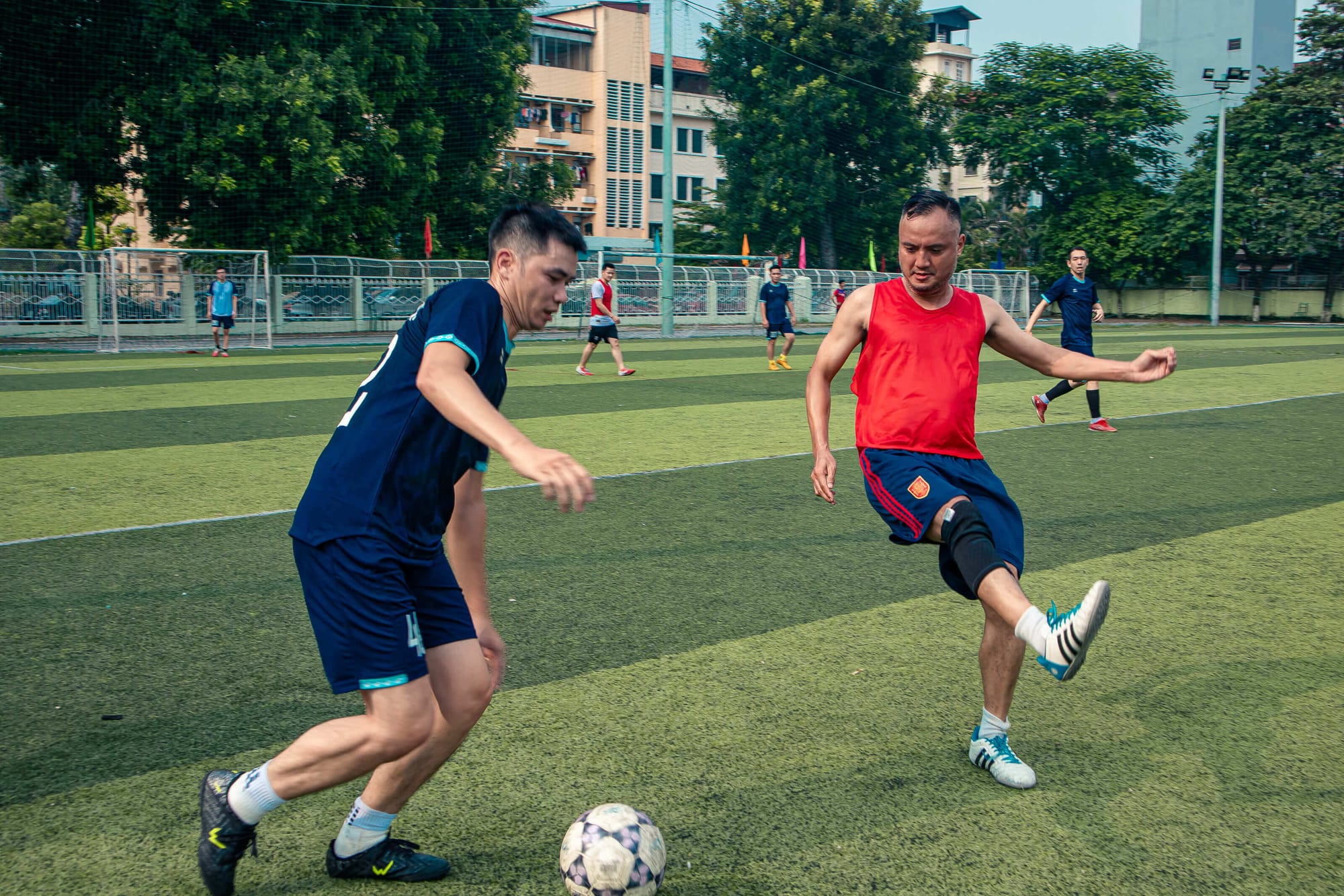 Giao lưu bóng đá giữa BMW Club of Hanoi và THACO BMW