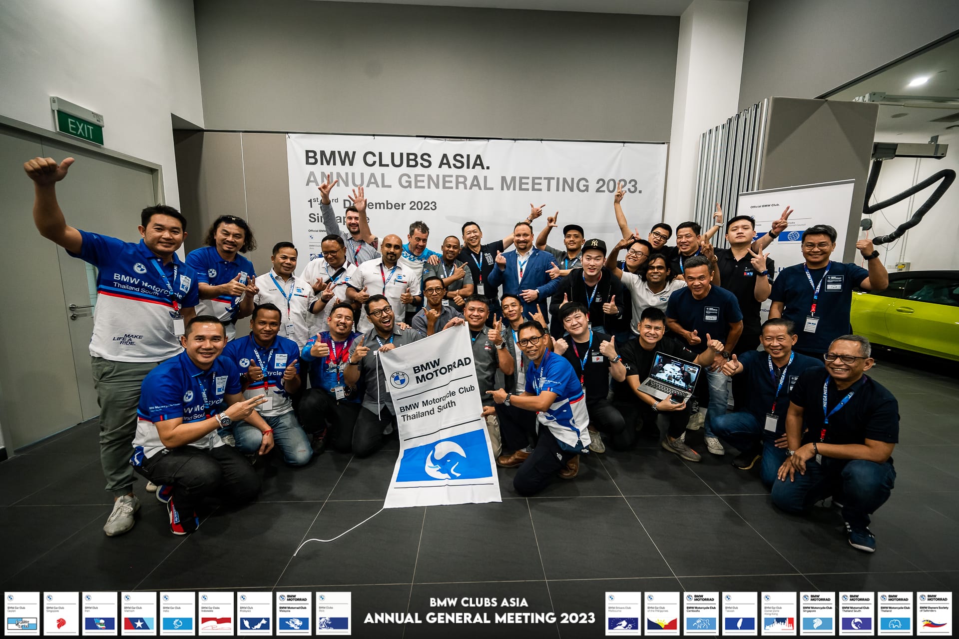 BMW Car Club Vietnam tham gia cuộc họp ban điều hành thường niên của BMW Clubs Asia năm 2023 tại Singapore