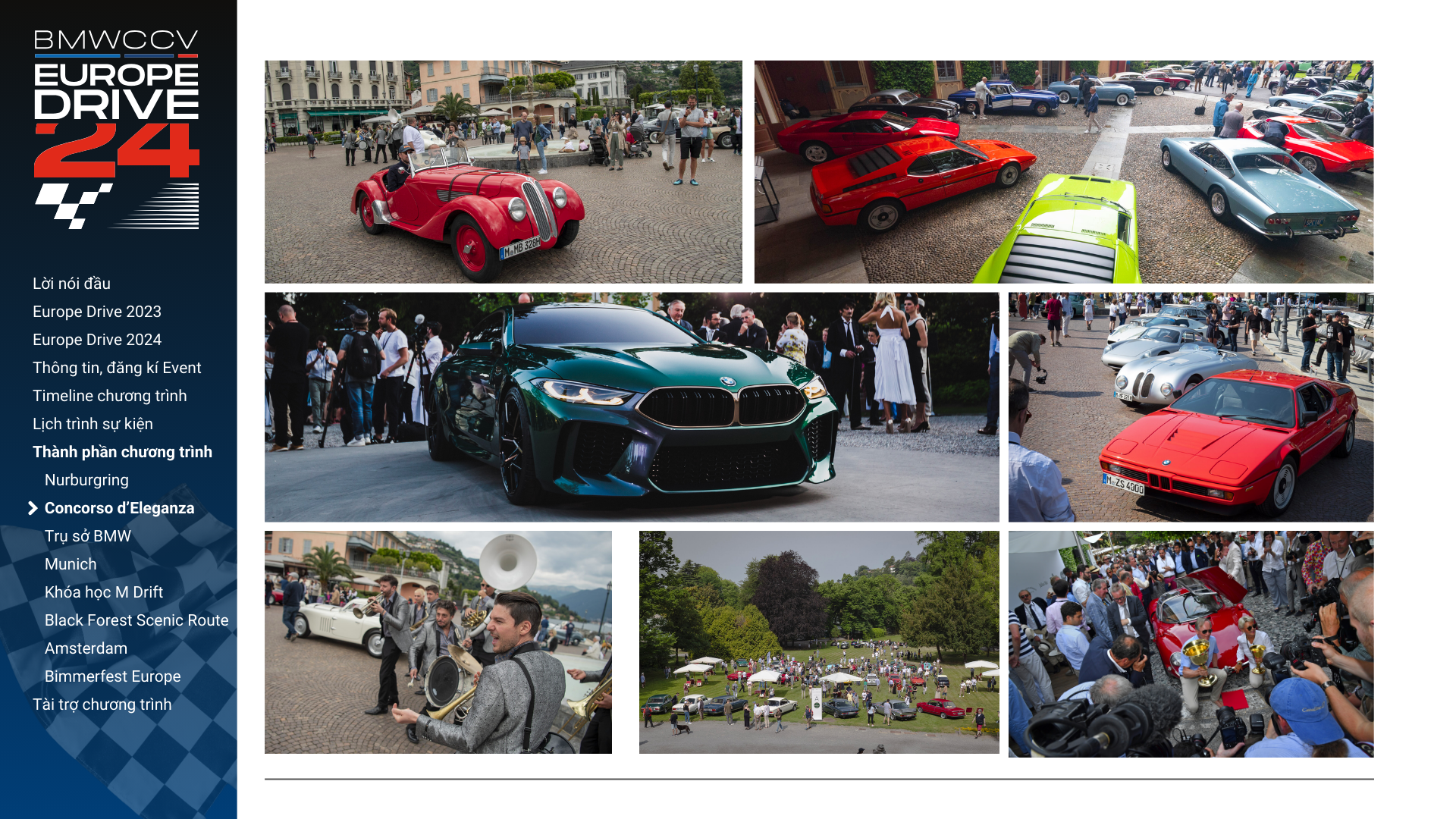 Thông báo chương trình trải nghiệm Châu Âu - Europe Drive 2024 của BMW Car Club Vietnam