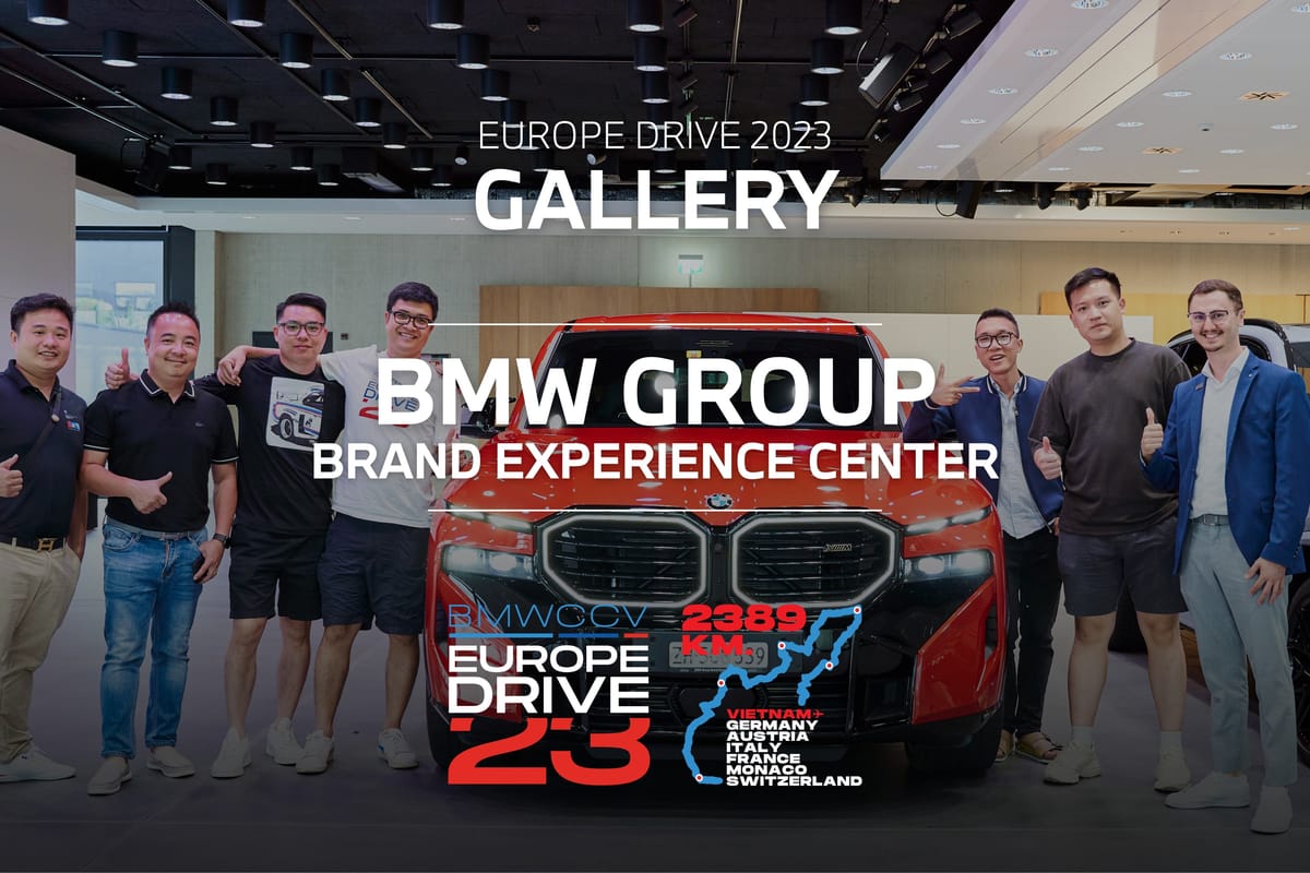 [GALLERY - EUROPE DRIVE '23] Tham quan BMW Experience Center