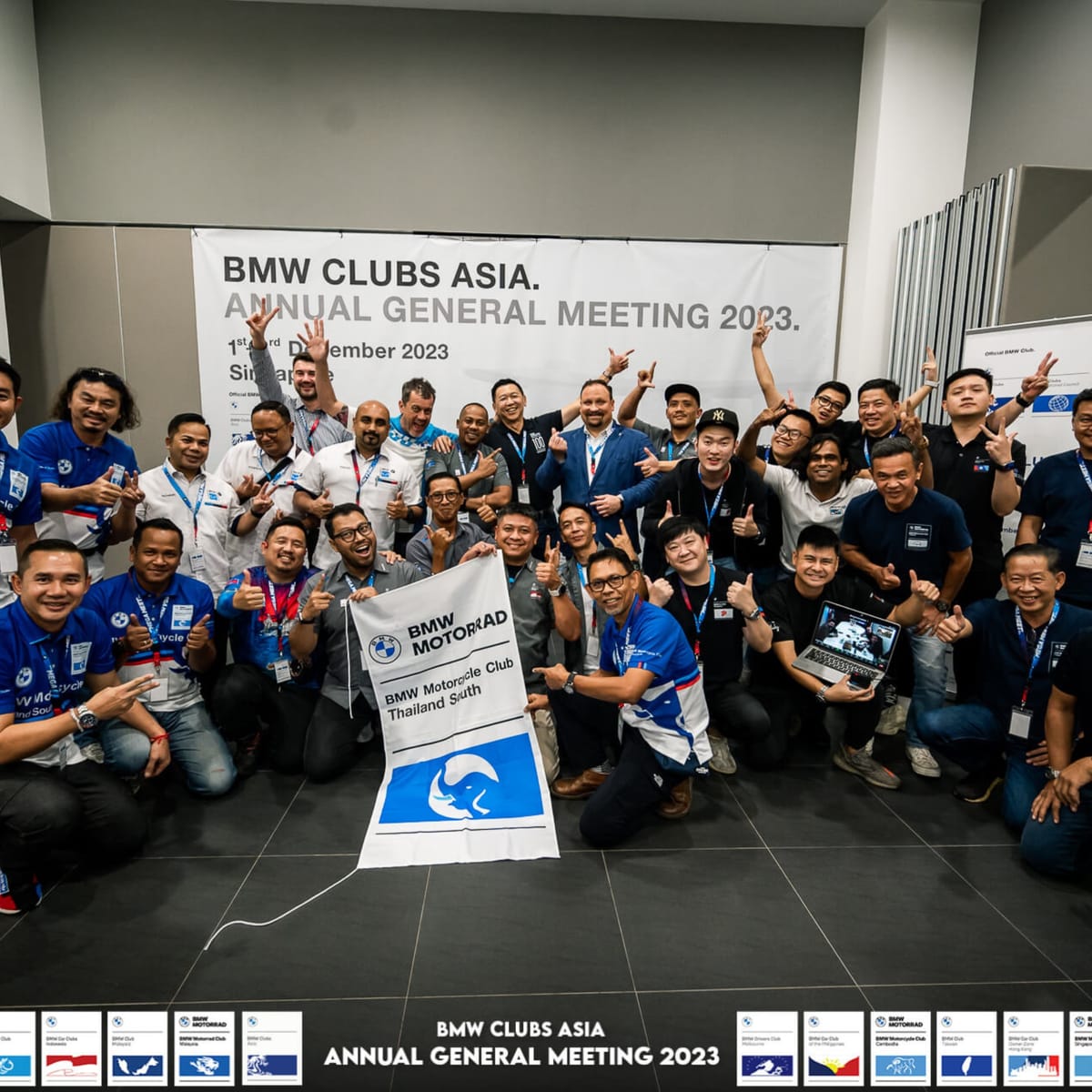 BMW Car Club Vietnam tham gia cuộc họp ban điều hành thường niên của BMW Clubs Asia năm 2023 tại Singapore