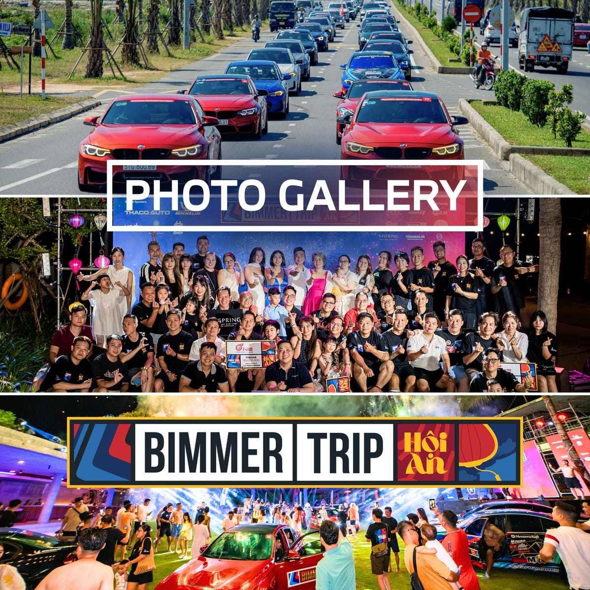 Tổng hợp Gallery ảnh toàn bộ hành trình BIMMERTRIP HỘI AN 2024