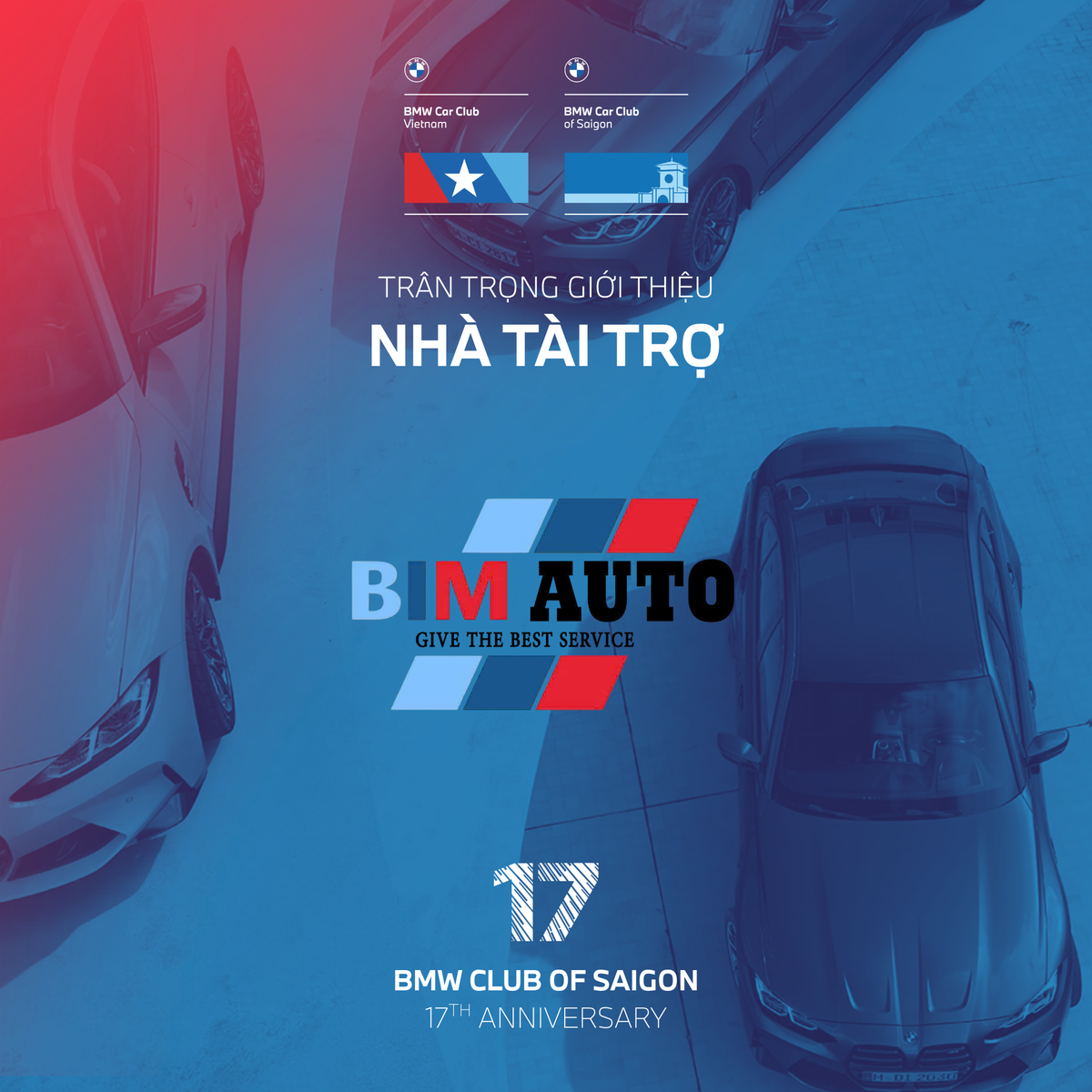BIM Auto tài trợ chương trình Sinh nhật 17 năm BMW Club of Saigon