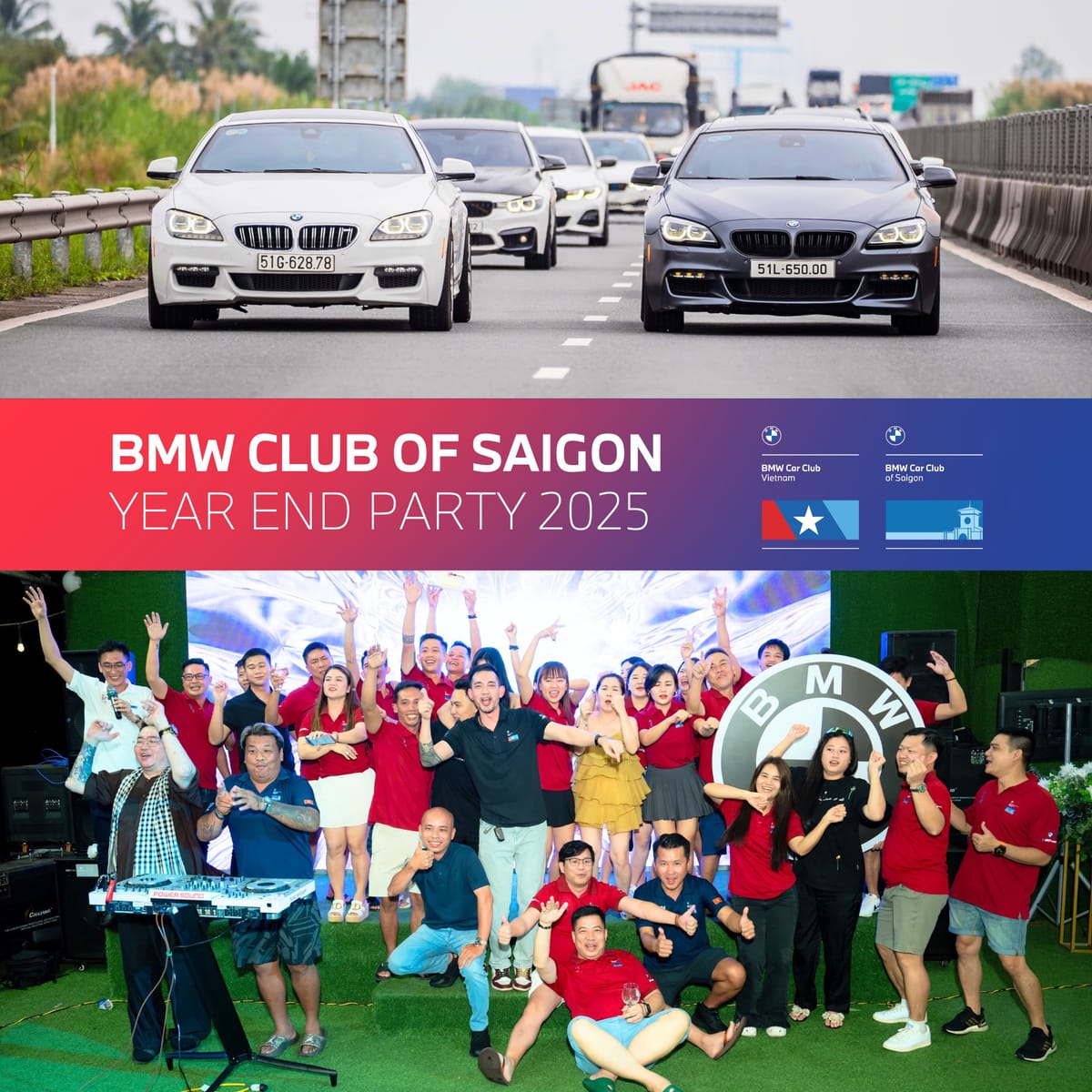 BMW Car Club Saigon Year End Party 2025 - HÀNH TRÌNH VỀ PHƯƠNG NAM