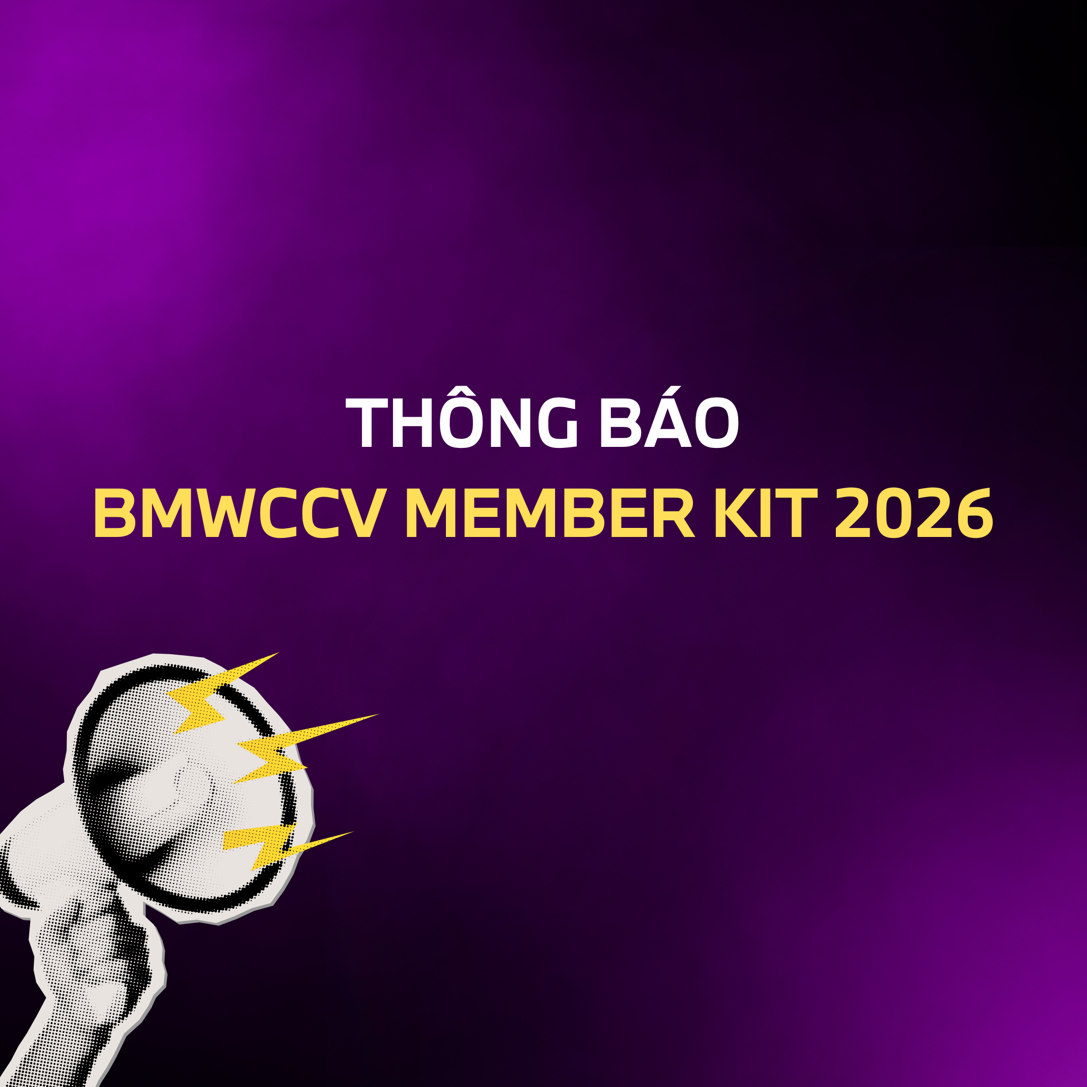 Thông báo về BMWCCV Member Kit 2026